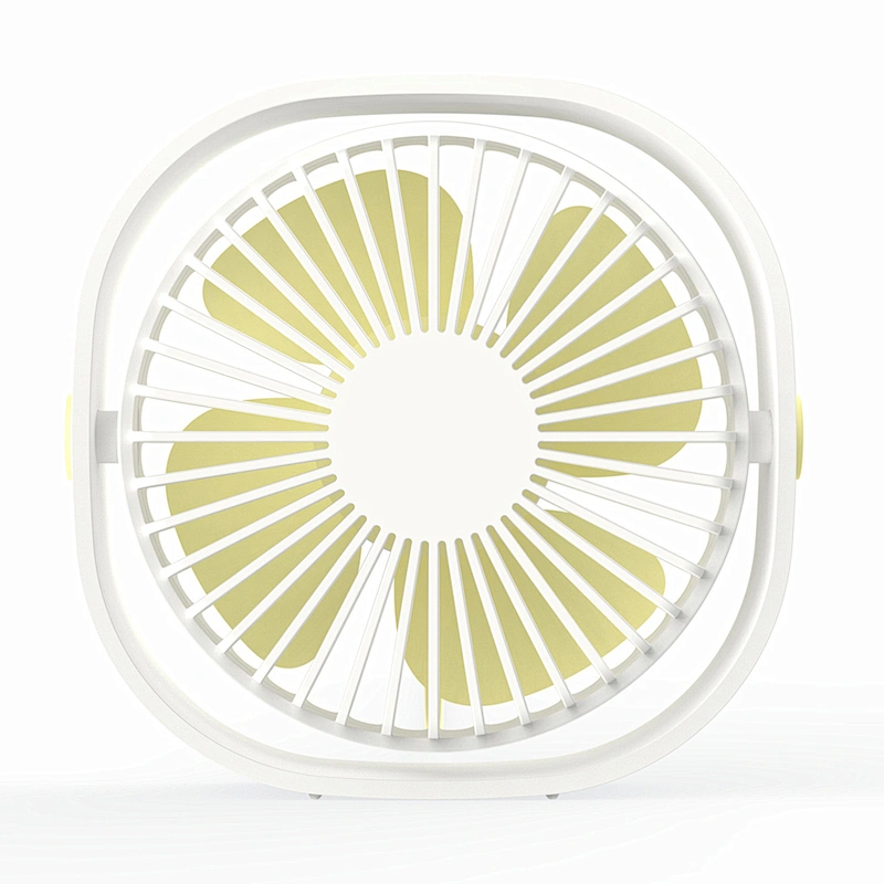 Rechargeable Square Stand USB Charging Table Mini Fan