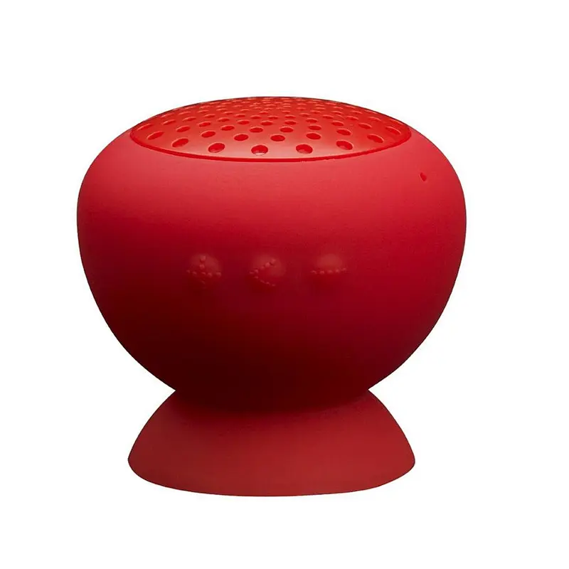 Waterproof Phone Stand Silicon Suction Cup Wireless Bluetooth Mini Speaker