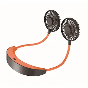 Promotion Gifts Handheld Electric Charging Portable Table Desk Office Fan Table Mini USB Rechargeable Stand NeckBand Fan