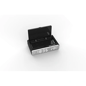 KINGSTAR Led display clock function wireless charger disinfection uv light disinfection box