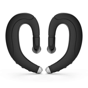 BT5.0 Wireless Single Ear Touch Earbuds Business Hanging Earhook Headphone Earphone Bluetooth