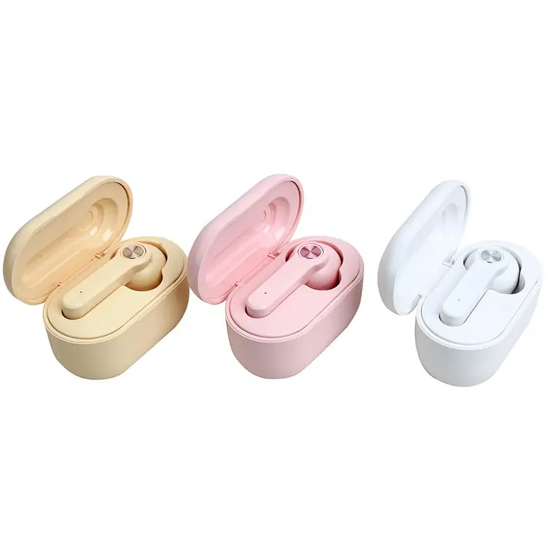 2019 Invisible Stereo Handsfree Sports In Ear Mini Portable 5.0 BT Single Earbuds With Charging Case