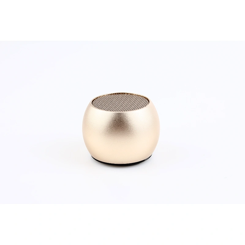 handfree call mini portable wireless bluetooth round music speaker