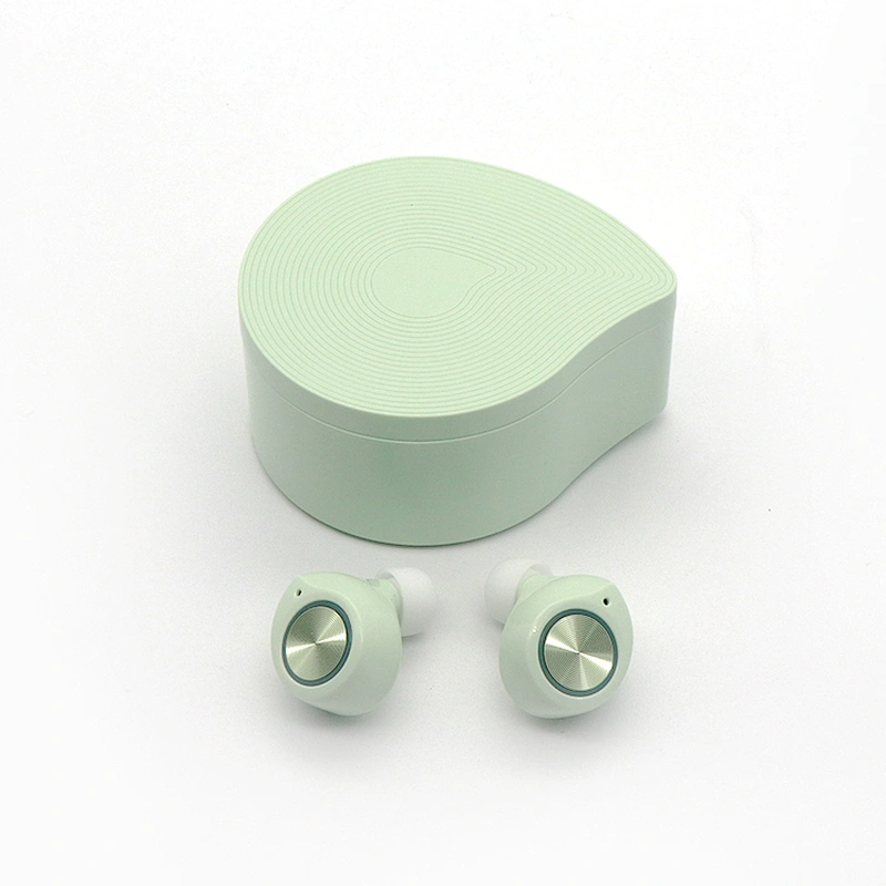 Mini Pocket TWS Bluetooth 5.0 Macaron Color Rotating Cover Wireless Earbuds