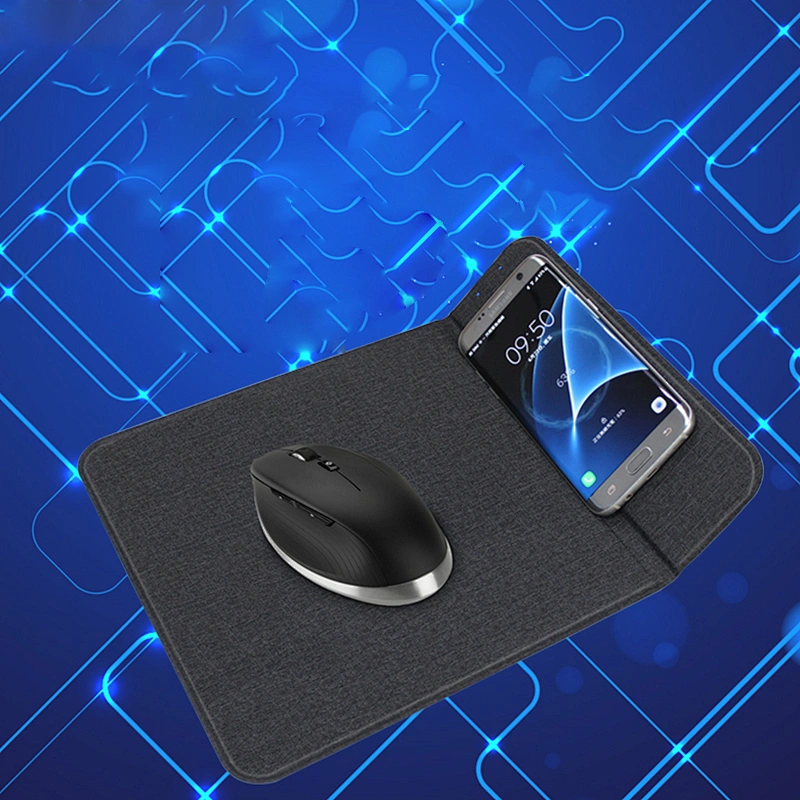 Qi mobile chargers fast wireless charging mouse pad