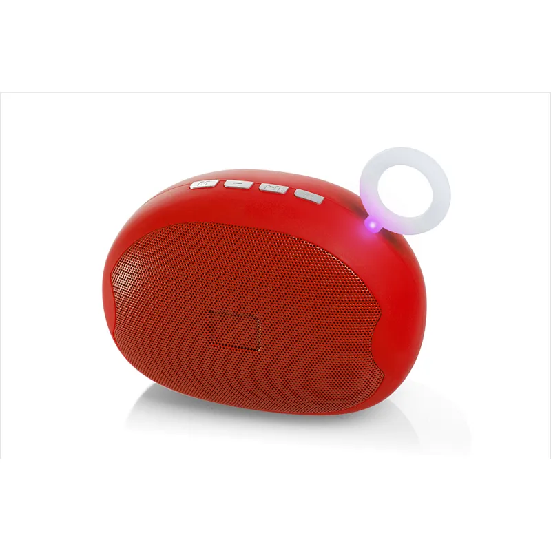 Portable LED Stand With Ring Bread Passive Home Theater Bluetooth Speaker