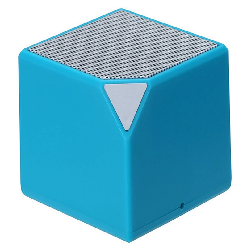 gift wireless full over printing mini square speaker