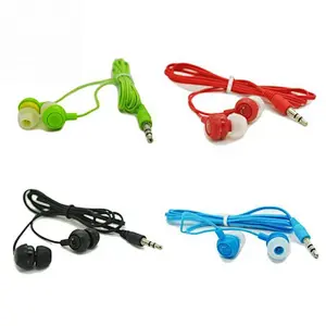 Wholesale Promotional 3.5mm Plug mp3 Music Wired Earphone