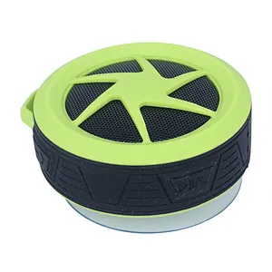 portable mini round wireless waterproof speaker