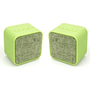 Promotion Gift Mini Wireless Bluetooth Cube Fabric Speaker