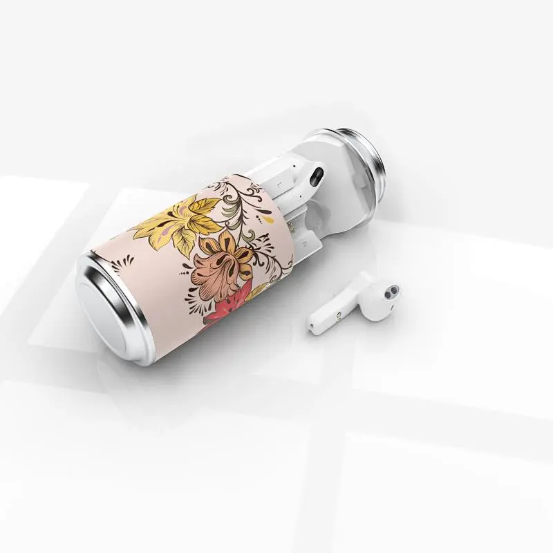 Promotion Gifts Mini Beer Can Touch Wireless Bluetooth TWS Earbuds