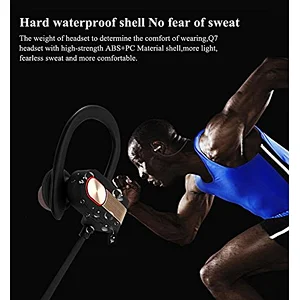 earhook high quality microphone waterproof wireless earphone