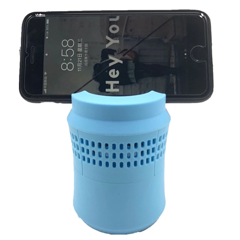 Mini portable Wireless Bluetooth Speaker With Phone Holder
