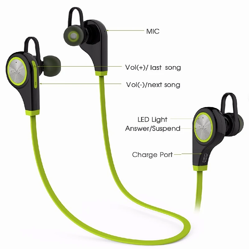 Custom Cheap Stereo Sport Music Wireless Bluetooth Headphone