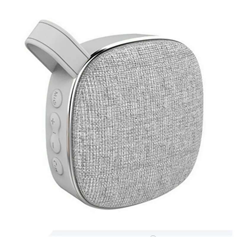 OEM Design Cheap Grill Cloth Fabric Bluetooth Speaker