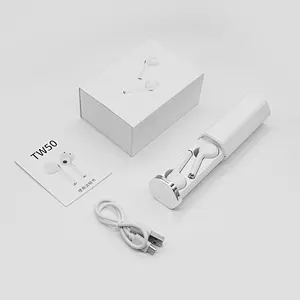 Custom Mini Pink TWS Deep Bass 5.0 Truly Wireless Bluetooth Earphone Earbuds