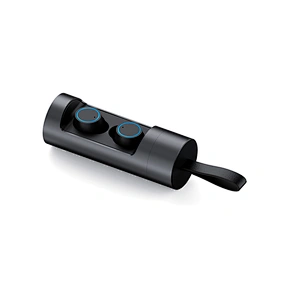 BT5.0 Mini Invisible In Ear TWS Earbuds Metal Rotating Charging Case True Wireless Bluetooth Earphone Headphone