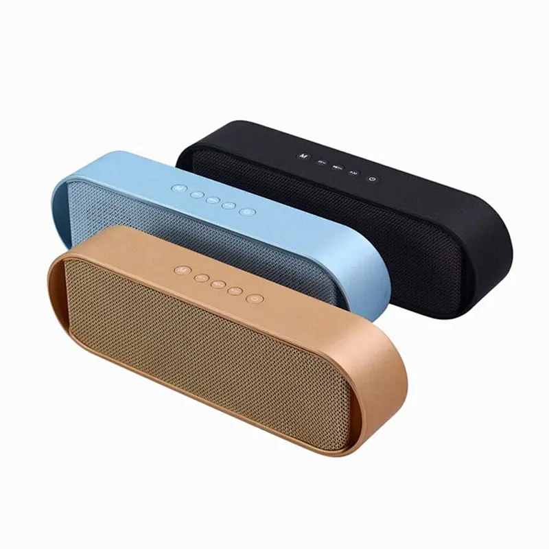 Aluminium 6w Super Bass Mini Wireless Speaker