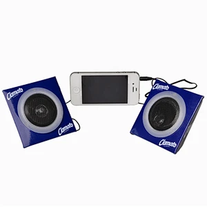 customized oem full color printing promotion gift cardboard tws paper box speaker