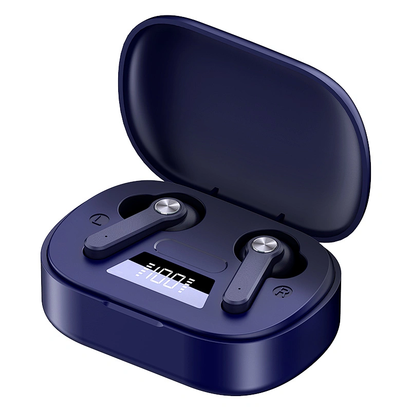 Digital display stereo bluetooth truely wireless tws power bank earphones