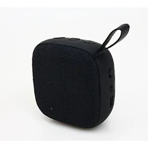 OEM Promotion gifts car outdoor sports computer subwoofer Customized printing Portable mini square fabric wireless speaker