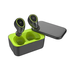 noise cancelling microphone speaker twins bluetooth Realtek V5.0 tws wireless earbuds