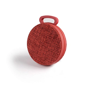 OEM Handsfree Bluetooth Music Player Portable Mini Subwoofer Round Wireless Fabric Active Speaker