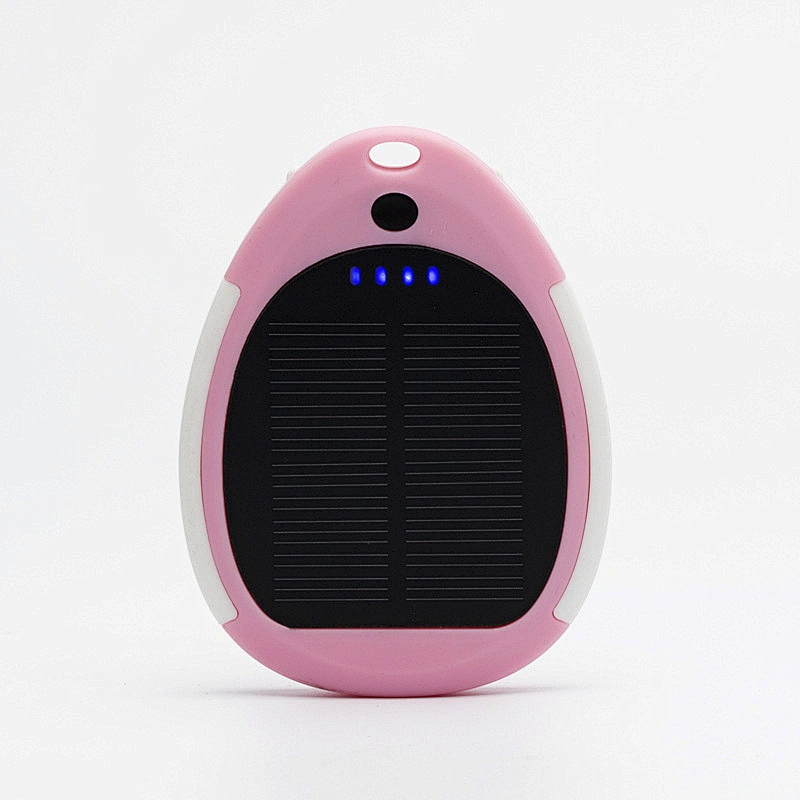 Solar Energy 3000mAh Portable Mini Power Bank Charger