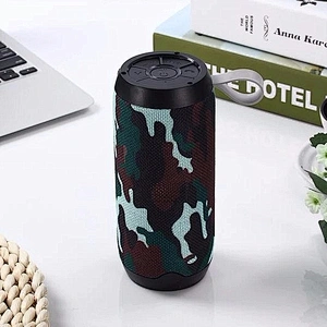 Promotional Subwoofer Mini Canvas Fabric Cloth Cover Wireless BT Speaker