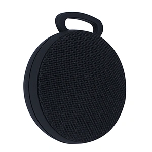 OEM Handsfree Bluetooth Music Player Portable Mini Subwoofer Round Wireless Fabric Active Speaker