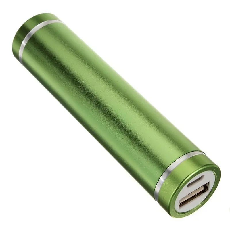 Oem logo gift 2000mah round  portable charger mini powerbank