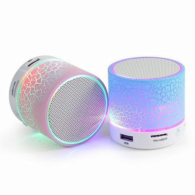 3W Mini Stereo Led Light Wireless Bluetooth Speaker