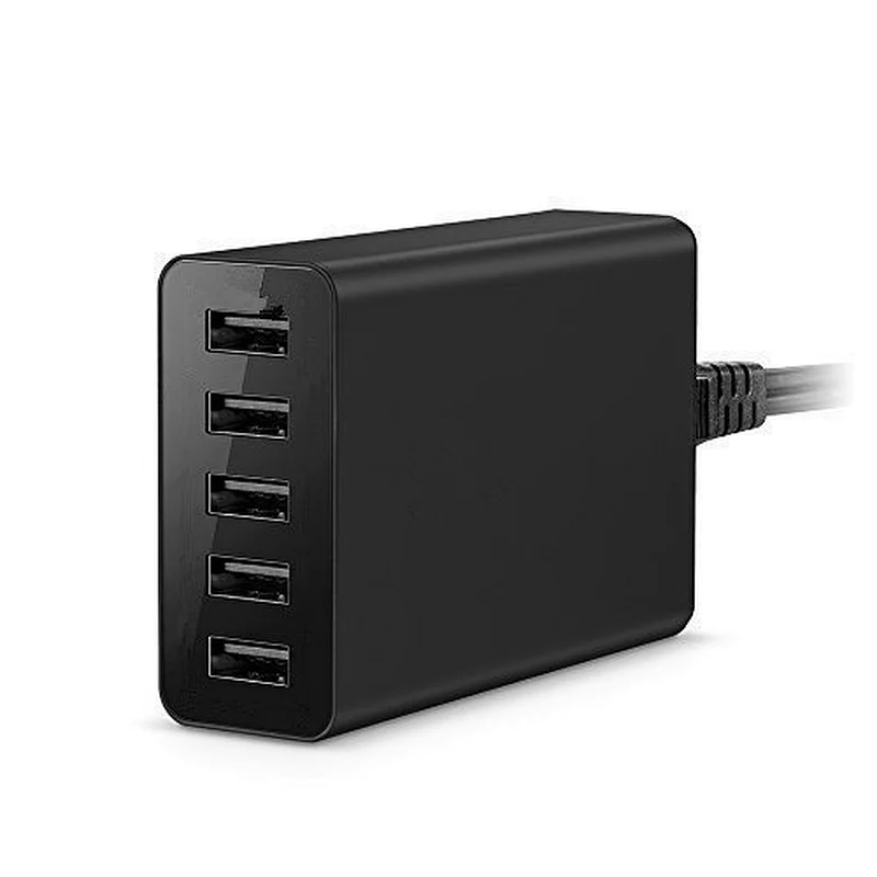 date hub mini super speed 5 port usb wall charger