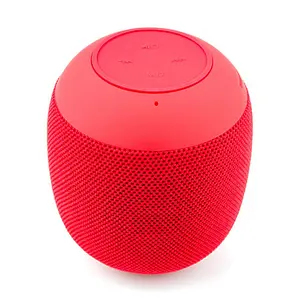 Round Shape Portable Stereo Mini Fabric Speaker