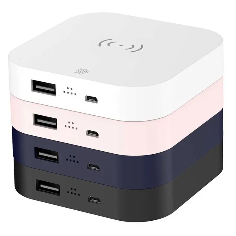 Universal Lithium Battery Portable Mobile Power Bank 4000mah Slim Wireless Charging Power Bank