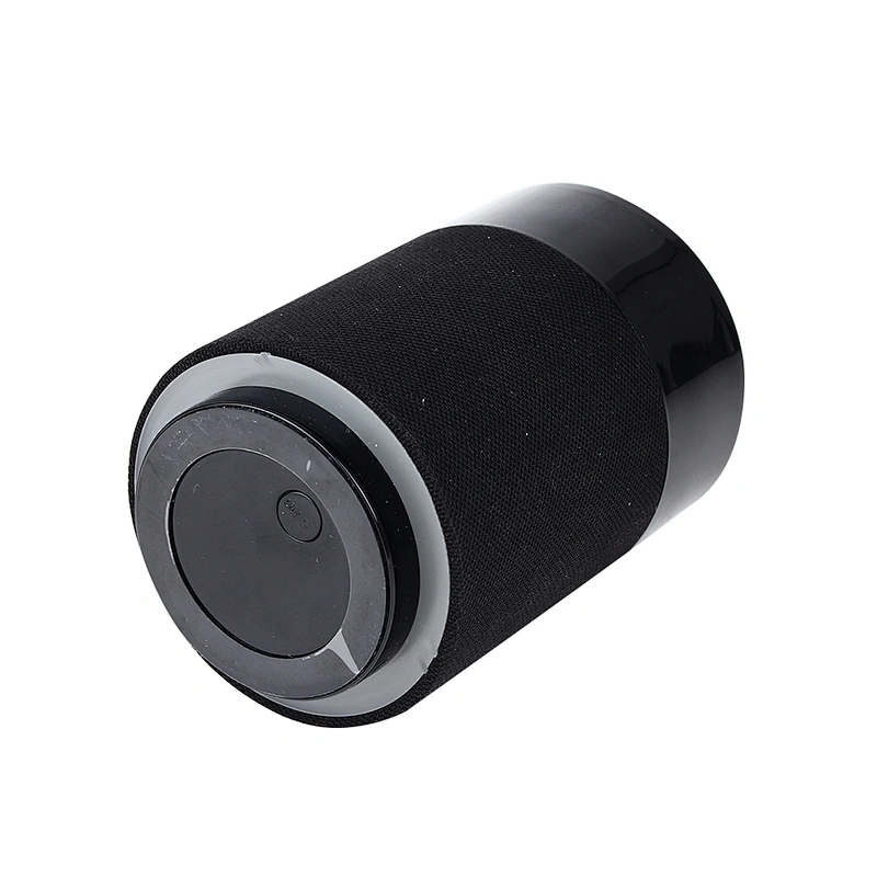 promotion gift portable cylinder bluetooth wireless fabric bt speaker