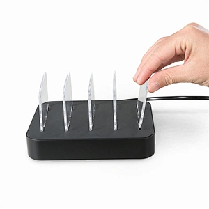 Fast Charge Docking Station 4 Port USB Charger