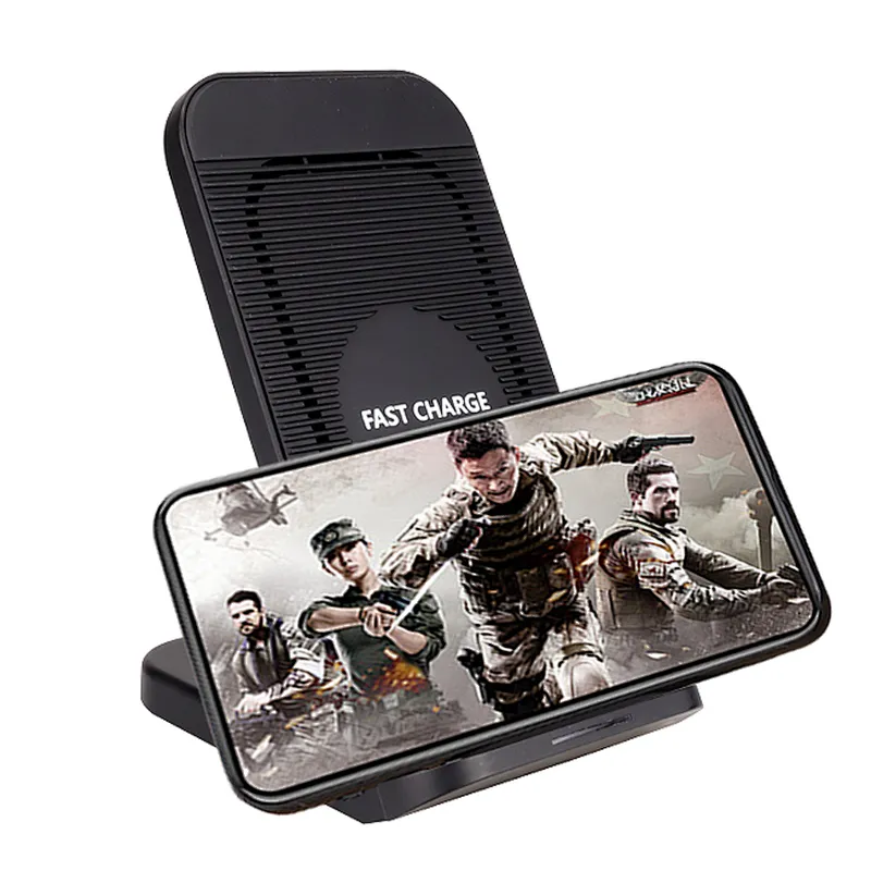 Multi-function Fast Charging Wireless Charger Stand With Fan