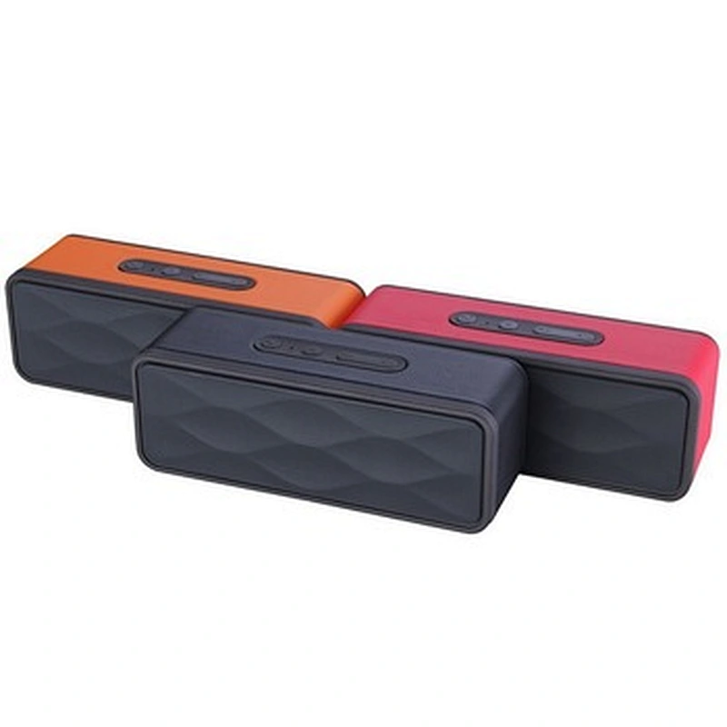 outdoor keychain portable rectangle wireless waterproof deep bass speaker