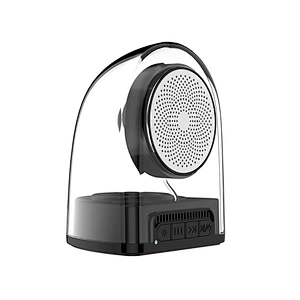 Stand Home Theater Party Portable Double Magnetic Aluminum Subwoofer Stereo Mini Bluetooth LED Light Wireless Twins Speakers