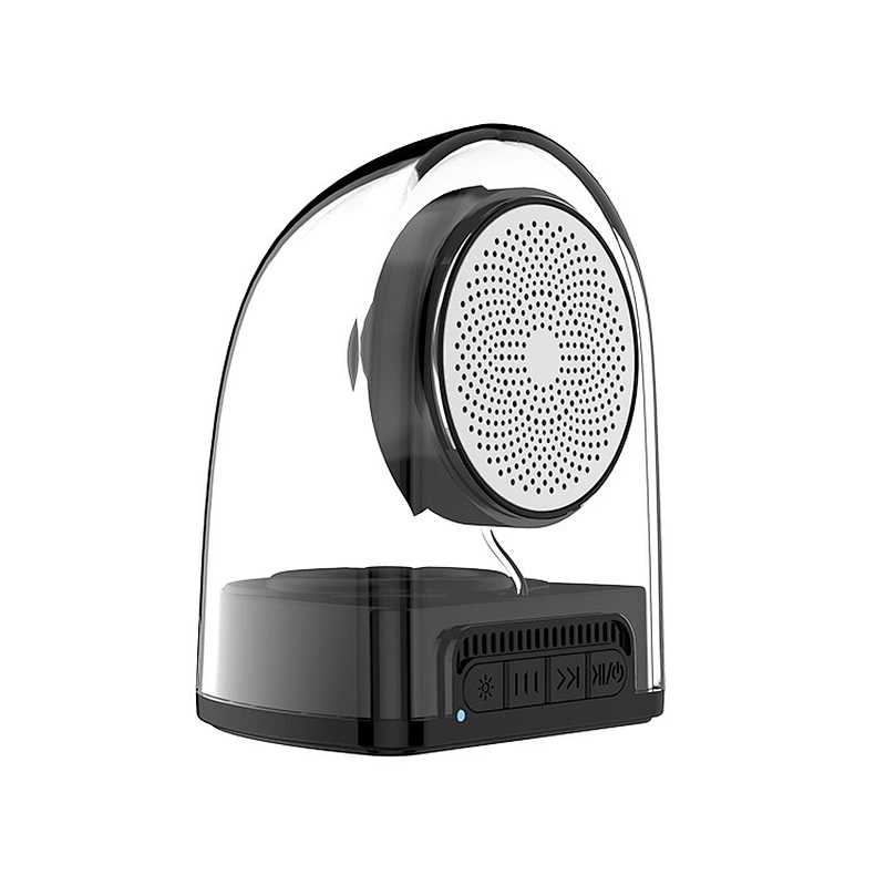 Stand Home Theater Party Portable Double Magnetic Aluminum Subwoofer Stereo Mini Bluetooth LED Light Wireless Twins Speakers