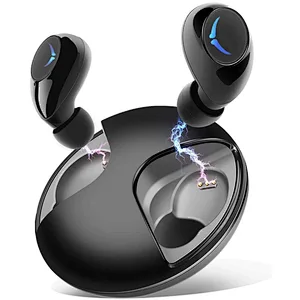 5.0 Wireless Binaural Headset Mini In-ear TWS Bluetooth Rotating Charging Earbuds