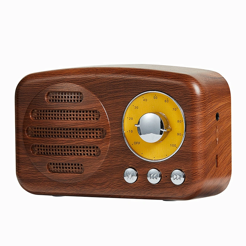 Classical Vintage Music Player Radio Shape Mini Wireless Speaker