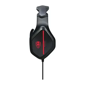 3.5mm & USB Surround PCcomputer microphone led light wired game headphone