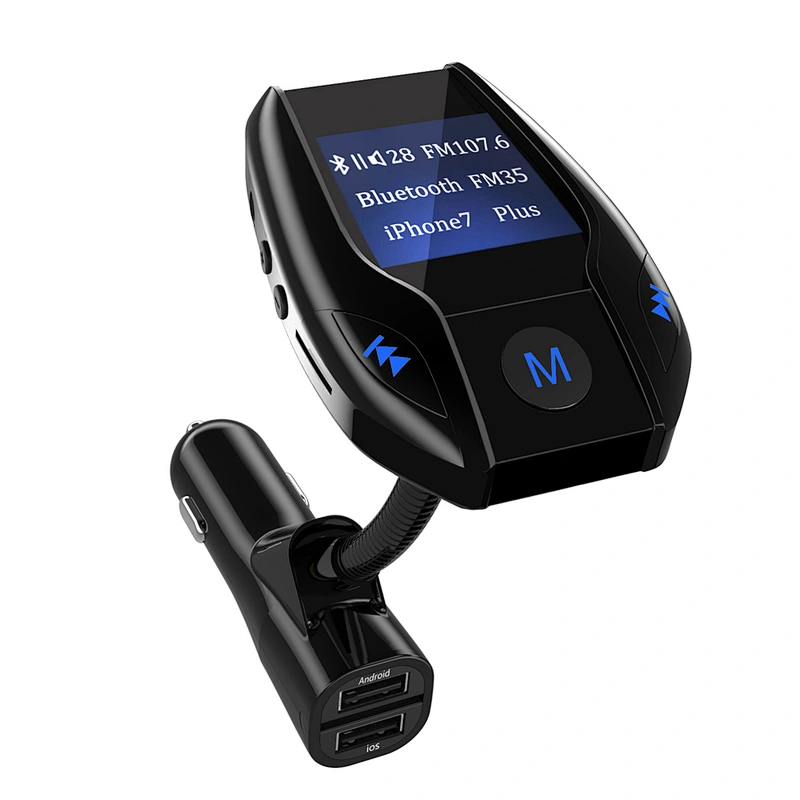 Handsfree Car Kit fm transmitter for radio station
