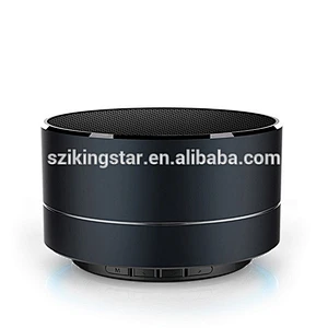 Custom Gift LED Light Wireless Mini Aluminium Alloy A10 Speaker