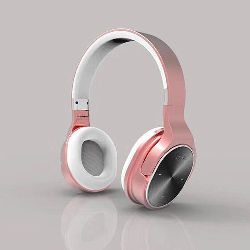 Custom Logo Headset With Microphone Wireless BT Headband Headphone
