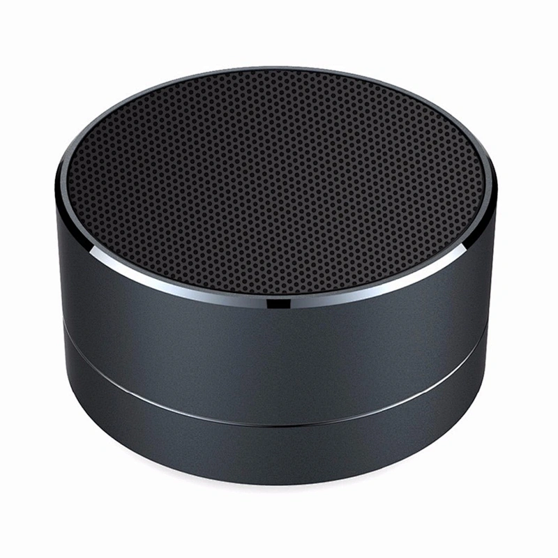 Round Metal Wireless Promotion Gift Custom Bluetooth Speaker