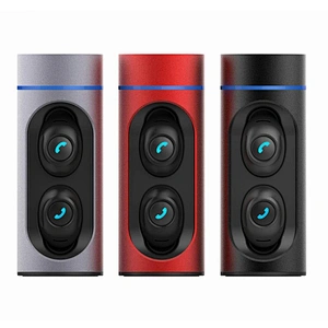 Mini Portable Kingstar custom logo pocket earbuds earphone Bluetooth Wireless Microphone TWS Earphone With Charging Case