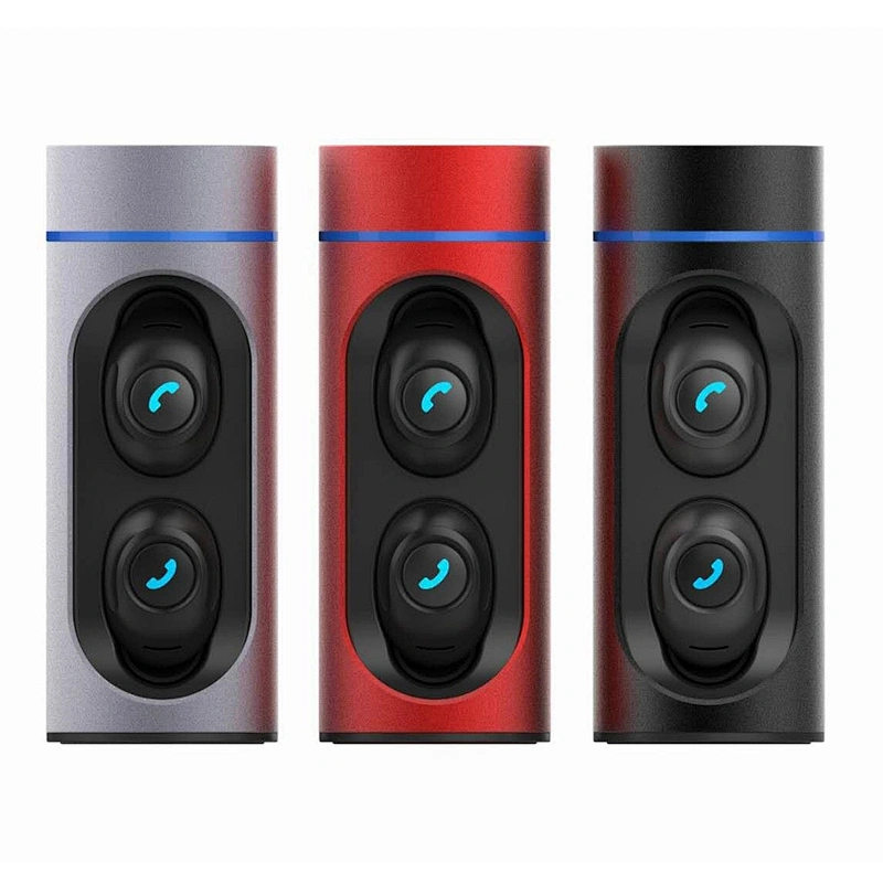 Mini Portable Kingstar custom logo pocket earbuds earphone Bluetooth Wireless Microphone TWS Earphone With Charging Case